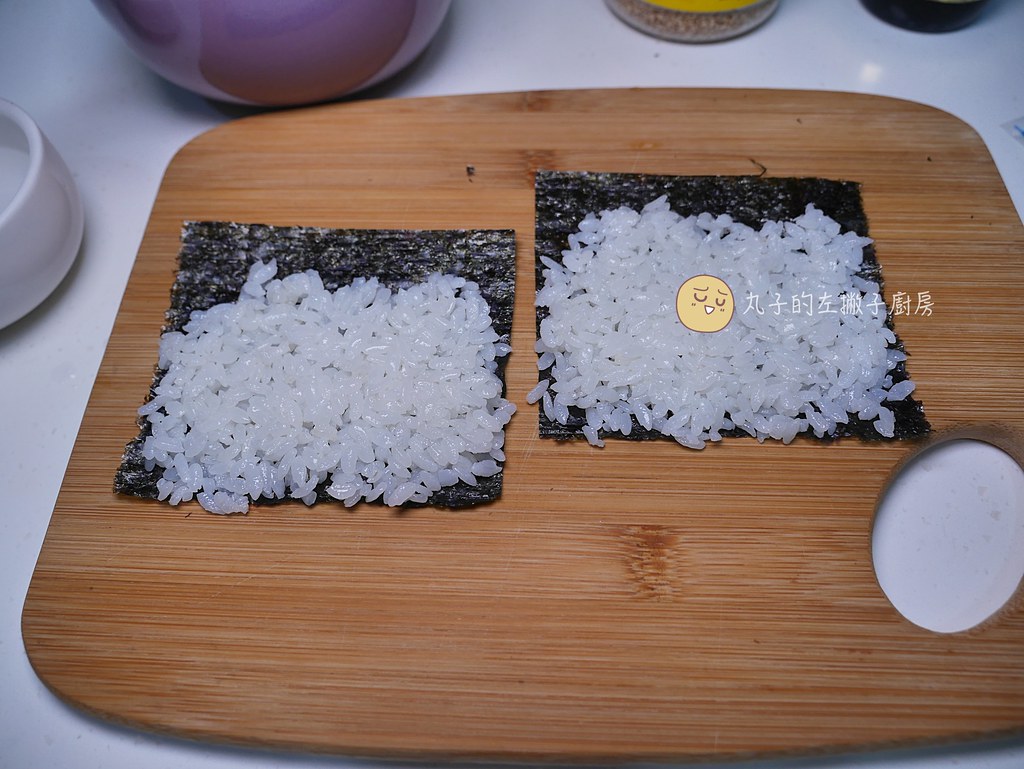 【新手食譜】不用捲簾!忠武海苔飯捲:只要海苔+飯,初學者也能做出道地韓式飯捲 @Maruko(丸子)與美食有個約會