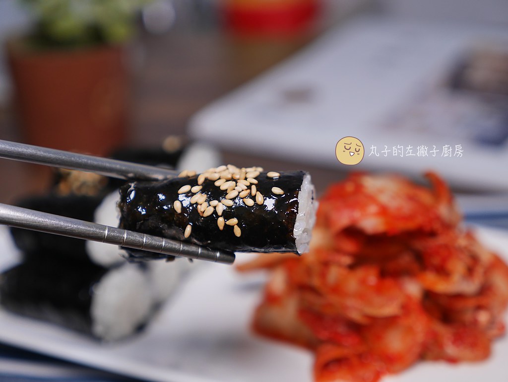 【新手食譜】不用捲簾!忠武海苔飯捲:只要海苔+飯,初學者也能做出道地韓式飯捲 @Maruko(丸子)與美食有個約會