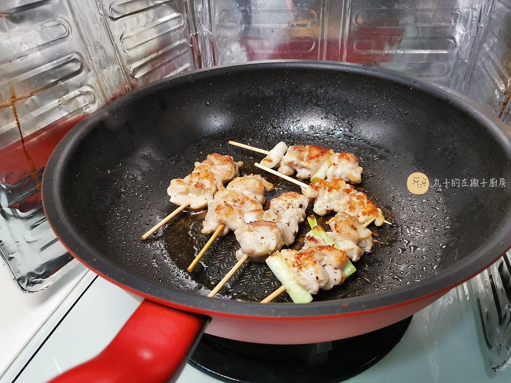 日式居酒屋「照燒雞腿」肉串,照燒醬汁、平底鍋料理做法 @Maruko(丸子)與美食有個約會