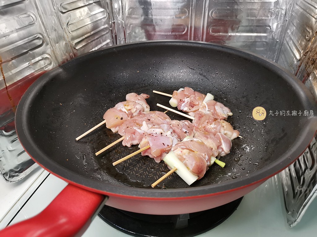 日式居酒屋「照燒雞腿」肉串,照燒醬汁、平底鍋料理做法 @Maruko(丸子)與美食有個約會