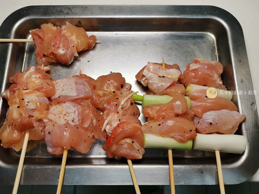 日式居酒屋「照燒雞腿」肉串,照燒醬汁、平底鍋料理做法 @Maruko(丸子)與美食有個約會