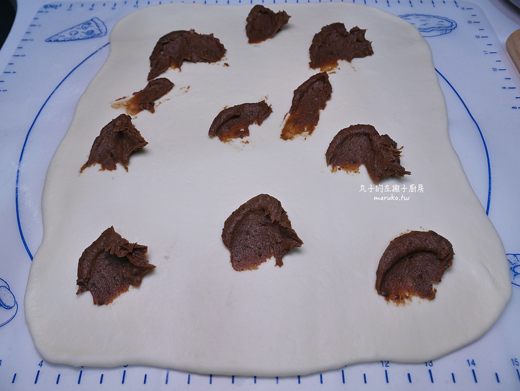 【食譜】肉桂捲花圈|聖誕節必學的聖誕花圈肉桂捲花式捲法點心 @Maruko(丸子)與美食有個約會