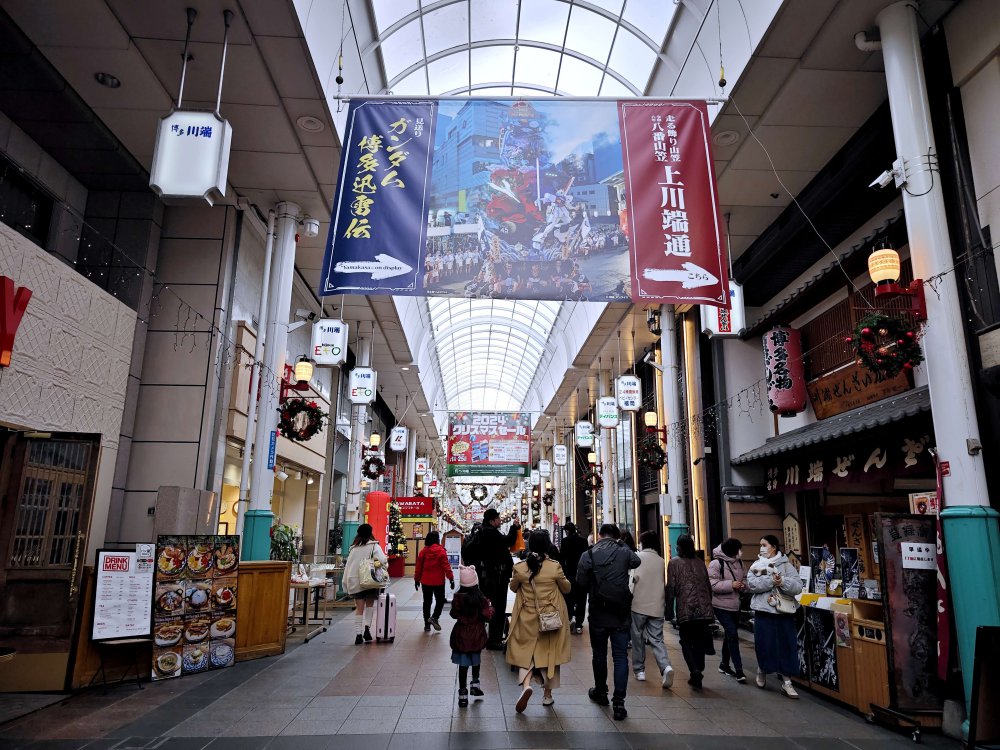 福岡景點「櫛田神社」四季皆美近上川端通商店街、博多運河城、中洲屋台一日行程推薦 @Maruko(丸子)與美食有個約會