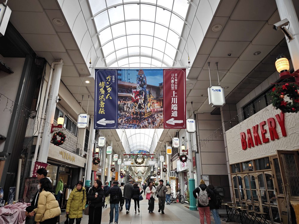 福岡景點「櫛田神社」四季皆美近上川端通商店街、博多運河城、中洲屋台一日行程推薦 @Maruko(丸子)與美食有個約會