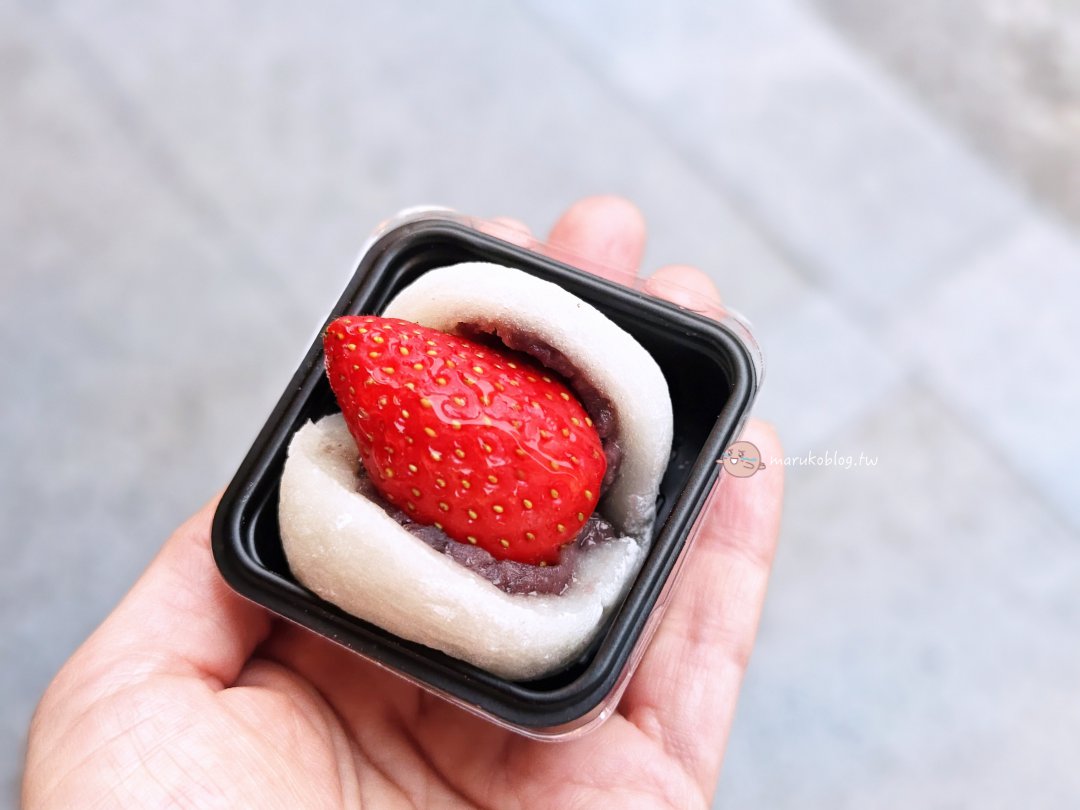 【台北大稻埕】滋養製菓草莓大福｜一開賣就排隊！傳承70年的日式多汁美味 @Maruko(丸子)與美食有個約會