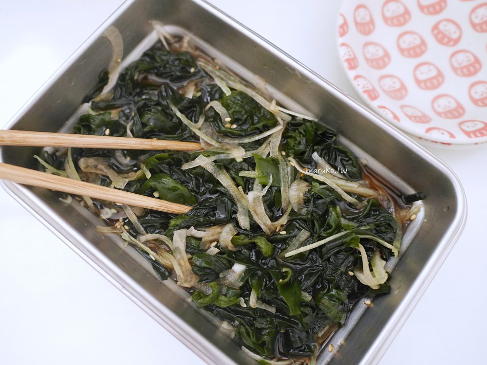 【涼拌海帶芽做法】韓式、日式兩種醬汁一次學會！低卡常備菜保存技巧與海帶芽品牌推薦 @Maruko(丸子)與美食有個約會