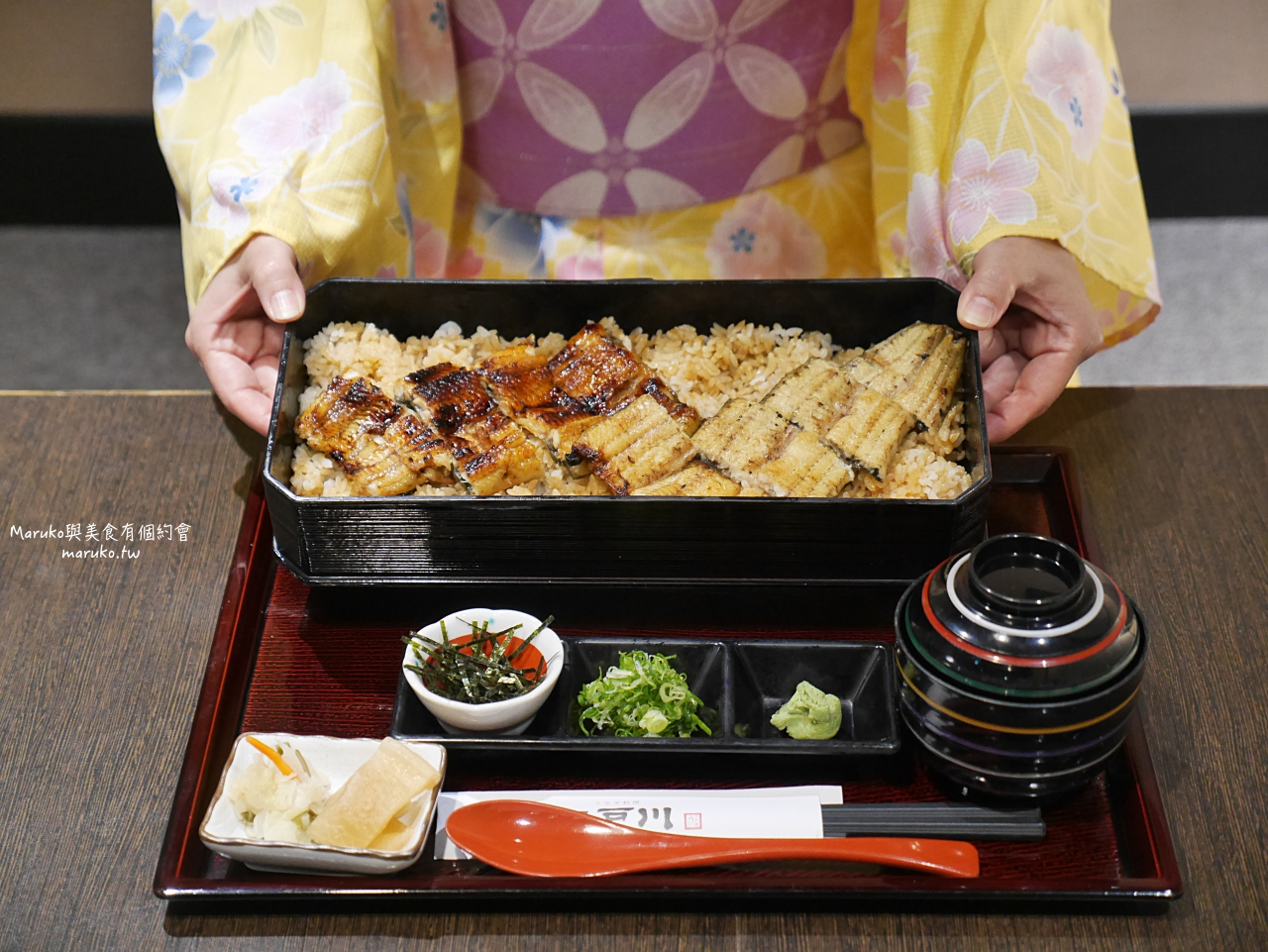 【台北】近鐵餐飲鰻江戶川,來自日本京都60年老店,3片鰻魚飯只要300元,只賣這三天 @Maruko(丸子)與美食有個約會