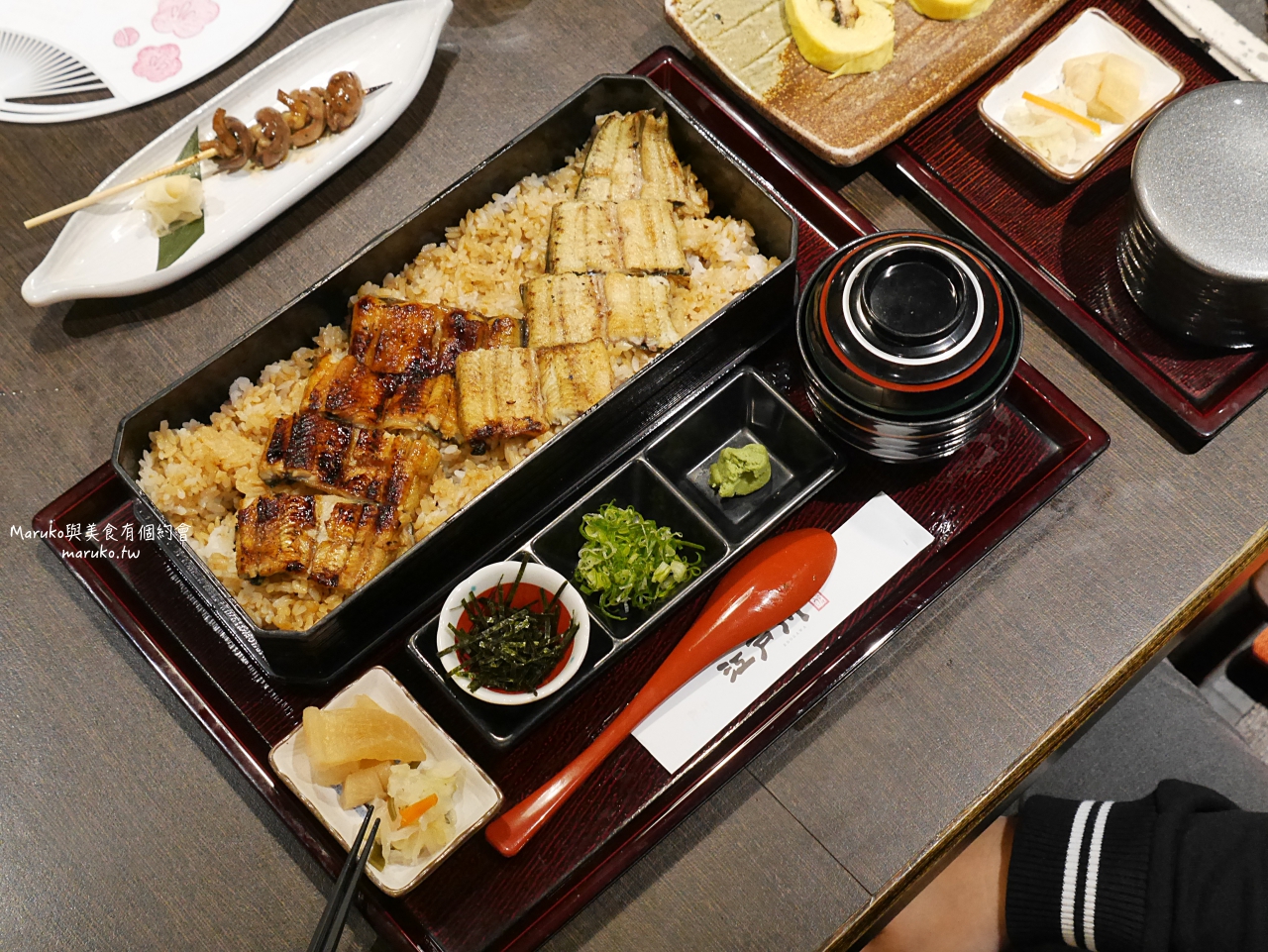 【台北】近鐵餐飲鰻江戶川,來自日本京都60年老店,3片鰻魚飯只要300元,只賣這三天 @Maruko(丸子)與美食有個約會