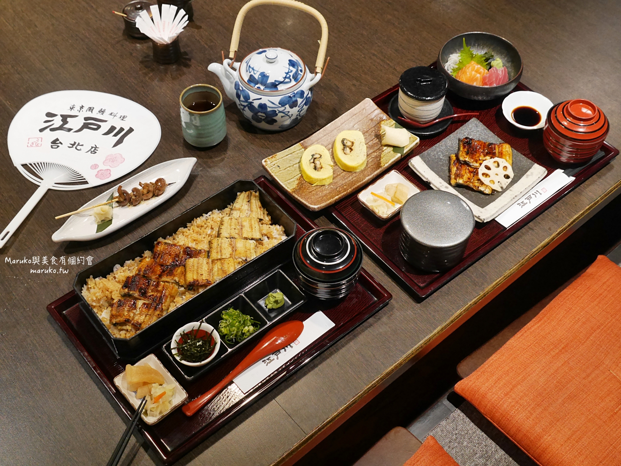 【台北】近鐵餐飲鰻江戶川,來自日本京都60年老店,3片鰻魚飯只要300元,只賣這三天 @Maruko(丸子)與美食有個約會