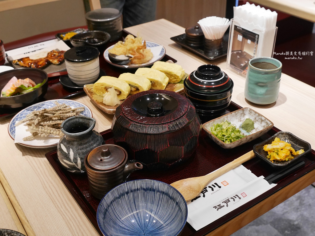 【台北】近鐵餐飲鰻江戶川,來自日本京都60年老店,3片鰻魚飯只要300元,只賣這三天 @Maruko(丸子)與美食有個約會