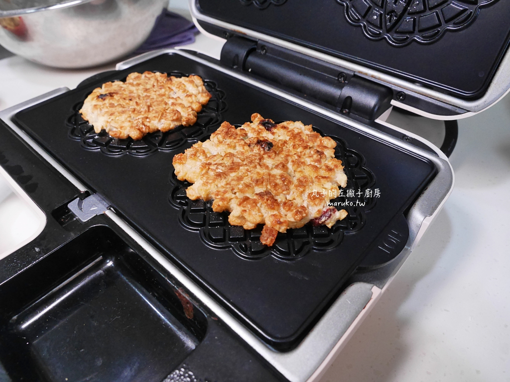 【食譜】無麩質燕麥餅乾  用不完的蛋白這樣做，即食燕麥片減糖做法分享 @Maruko(丸子)與美食有個約會