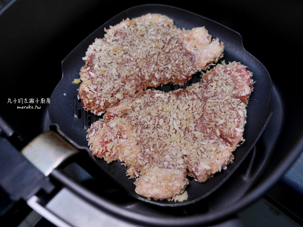 【氣炸鍋食譜】名古屋味噌炸豬排三明治｜免油炸也酥脆！15分鐘完成日式咖啡廳早午餐 @Maruko(丸子)與美食有個約會