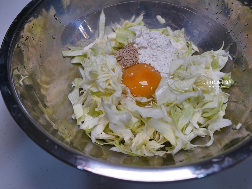 【食譜】日式摩登燒｜加了炒麵的大阪燒更有滿足感 @Maruko(丸子)與美食有個約會