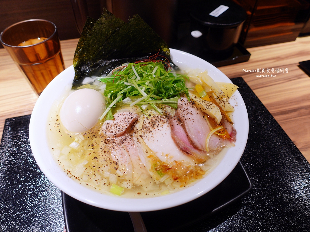 【台北】鶏そば本舗-梓山拉麵｜隱藏在夜市內鷹流系雞白湯拉麵只要99元 @Maruko(丸子)與美食有個約會