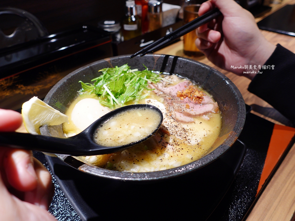 【台北】鶏そば本舗-梓山拉麵｜隱藏在夜市內鷹流系雞白湯拉麵只要99元 @Maruko(丸子)與美食有個約會