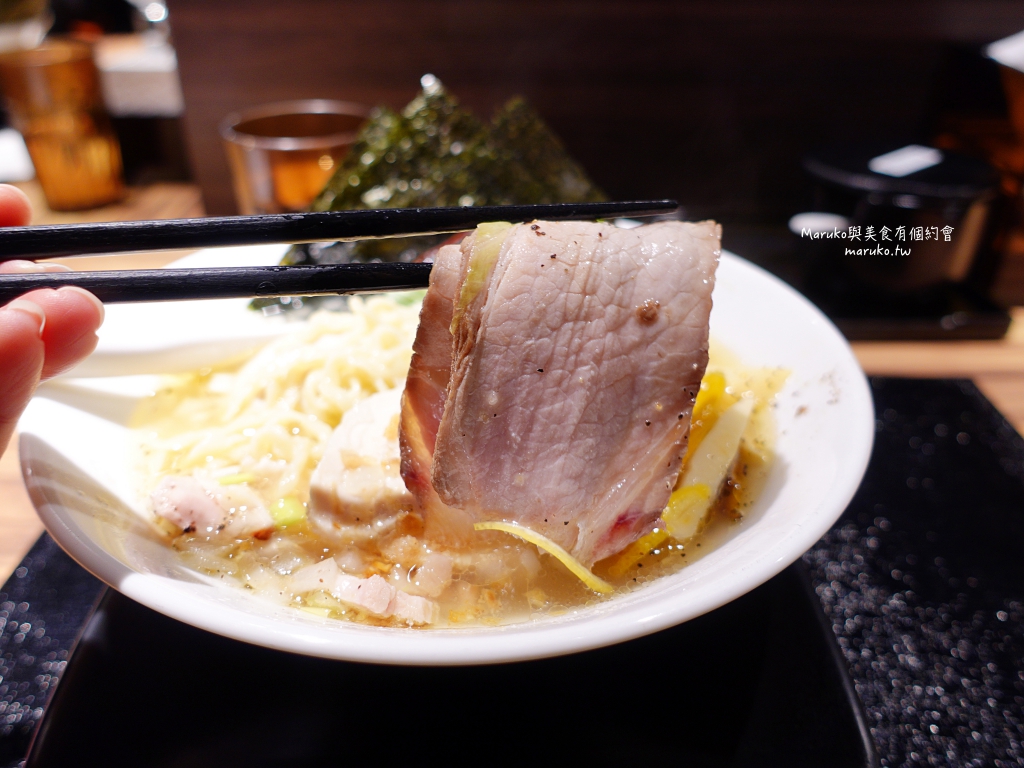 【台北】鶏そば本舗-梓山拉麵｜隱藏在夜市內鷹流系雞白湯拉麵只要99元 @Maruko(丸子)與美食有個約會