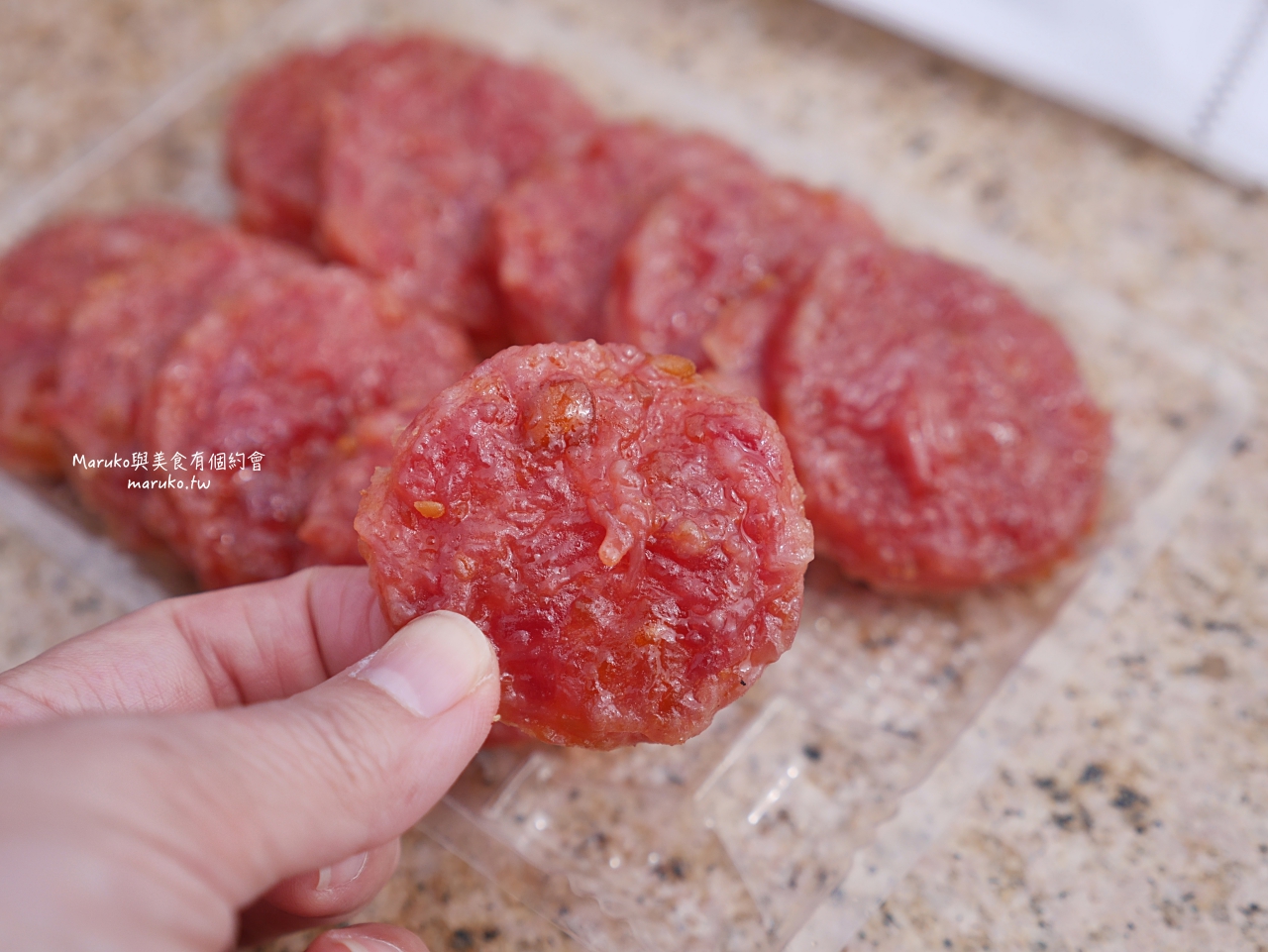 【彰化伴手禮推薦】水根肉乾&middot;金沙鹹蛋黃肉乾/新食感肉乾有益生菌鹹蛋黃顆粒/嚴選福華畜牧場在地食材 @Maruko(丸子)與美食有個約會