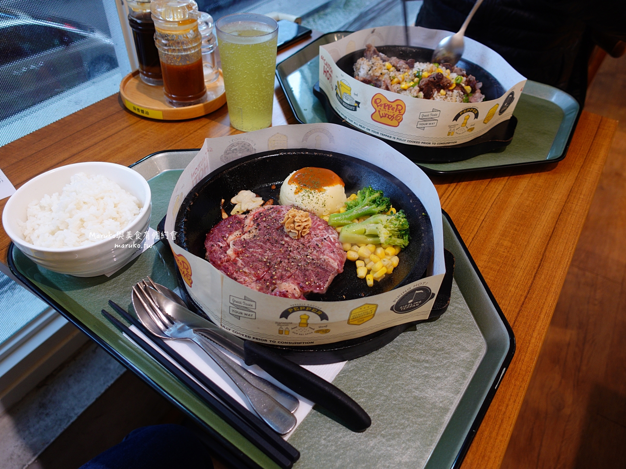 【台北】Pepper Lunch 胡椒廚房/ 來自日本鐵板牛排飯美味自己決定/西門站日式餐廳 @Maruko(丸子)與美食有個約會