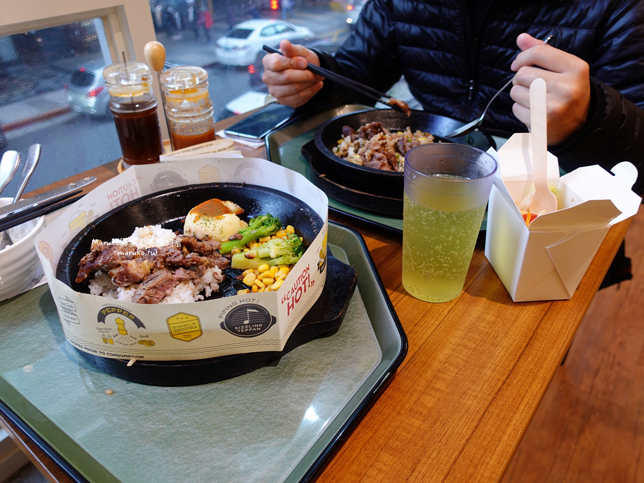 【台北】Pepper Lunch 胡椒廚房/ 來自日本鐵板牛排飯美味自己決定/西門站日式餐廳 @Maruko(丸子)與美食有個約會