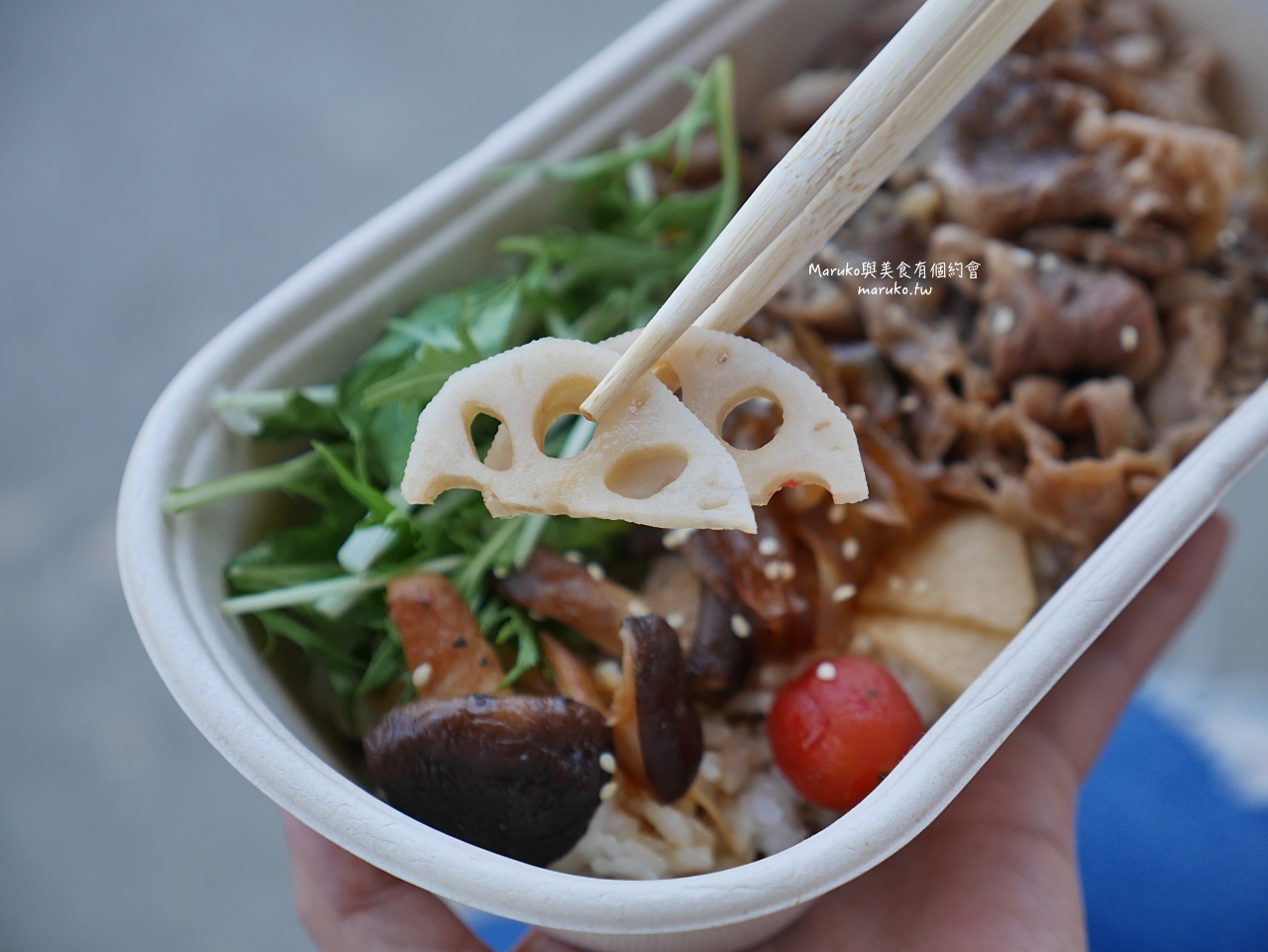 【台北】信本家燒肉丼/獨家秘製燒肉/京都水菜柚香蓮藕/捷運西門站外送推薦 @Maruko(丸子)與美食有個約會 【台北】信本家燒肉丼/獨家秘製燒肉/京都水菜柚香蓮藕/捷運西門站外送推薦 @Maruko(丸子)與美食有個約會