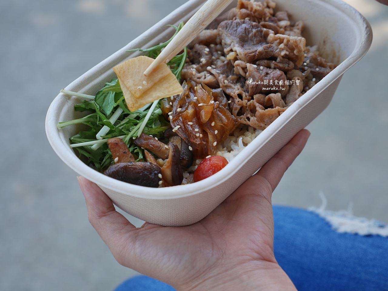【台北】信本家燒肉丼/獨家秘製燒肉/京都水菜柚香蓮藕/捷運西門站外送推薦 @Maruko(丸子)與美食有個約會 【台北】信本家燒肉丼/獨家秘製燒肉/京都水菜柚香蓮藕/捷運西門站外送推薦 @Maruko(丸子)與美食有個約會