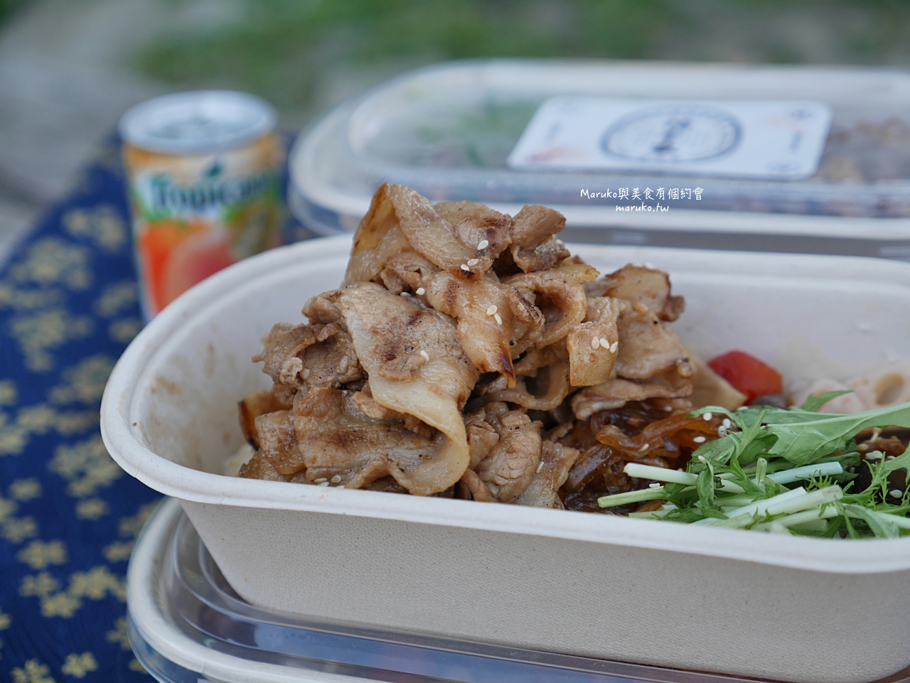 【台北】信本家燒肉丼/獨家秘製燒肉/京都水菜柚香蓮藕/捷運西門站外送推薦 @Maruko(丸子)與美食有個約會 【台北】信本家燒肉丼/獨家秘製燒肉/京都水菜柚香蓮藕/捷運西門站外送推薦 @Maruko(丸子)與美食有個約會