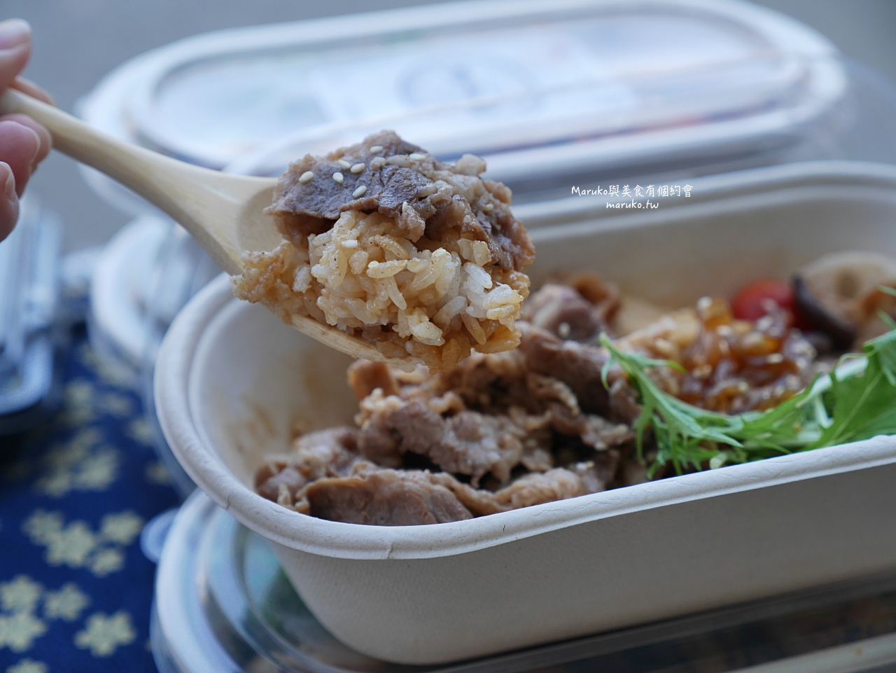 【台北】信本家燒肉丼/獨家秘製燒肉/京都水菜柚香蓮藕/捷運西門站外送推薦 @Maruko(丸子)與美食有個約會 【台北】信本家燒肉丼/獨家秘製燒肉/京都水菜柚香蓮藕/捷運西門站外送推薦 @Maruko(丸子)與美食有個約會