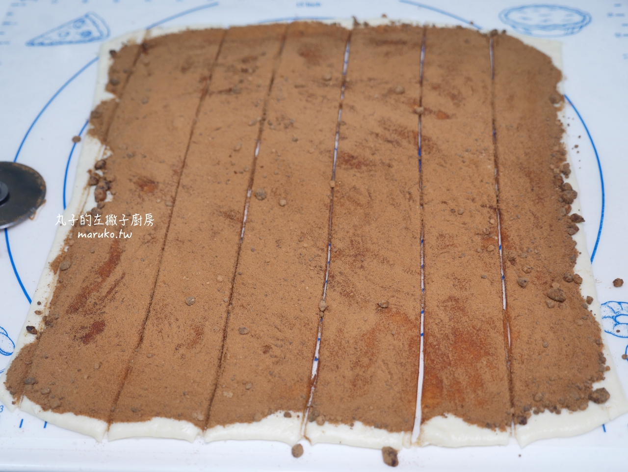【食譜】肉桂捲蛋糕/綠山農場鮮奶油取代部分牛奶口感更鬆軟/鮮奶油食譜推薦 @Maruko(丸子)與美食有個約會