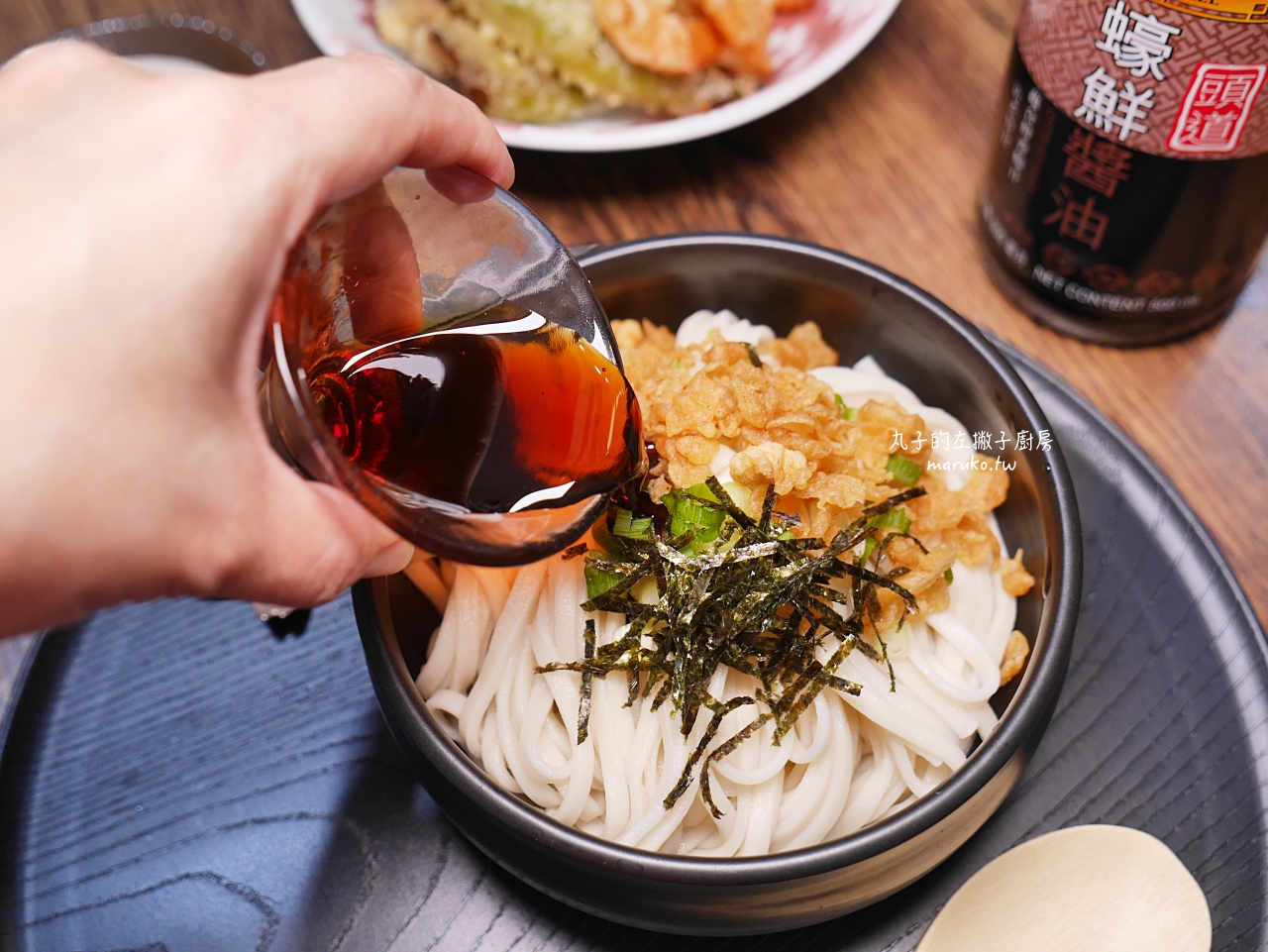 【食譜】日式海老天丼/超簡單天婦羅麵衣做法/沾醬一次搞定 @Maruko(丸子)與美食有個約會