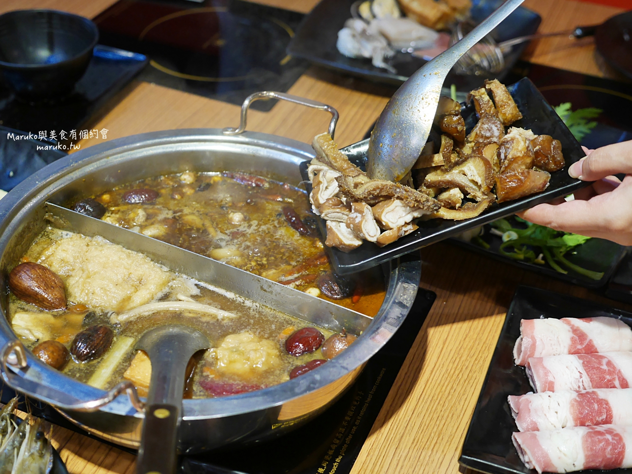 【蘆洲】蒙古紅火鍋吃到飽 100種以上海鮮、蔬菜、安格斯牛吃到飽 捷運蘆洲站火鍋推薦 @Maruko(丸子)與美食有個約會