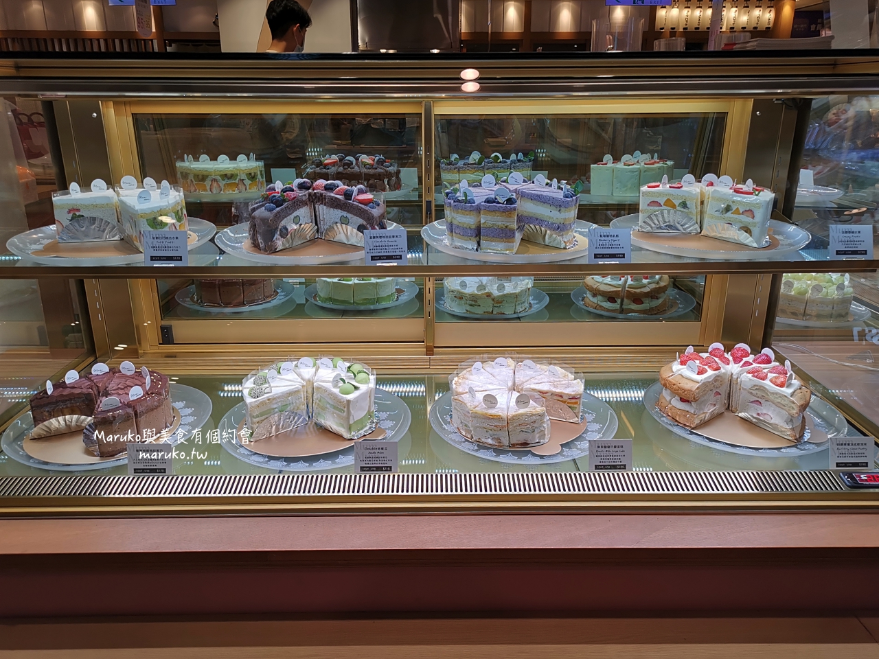 【台北】饅饅好食/隱藏在百貨公司華麗水果蛋糕/市政府站甜點推薦 @Maruko(丸子)與美食有個約會