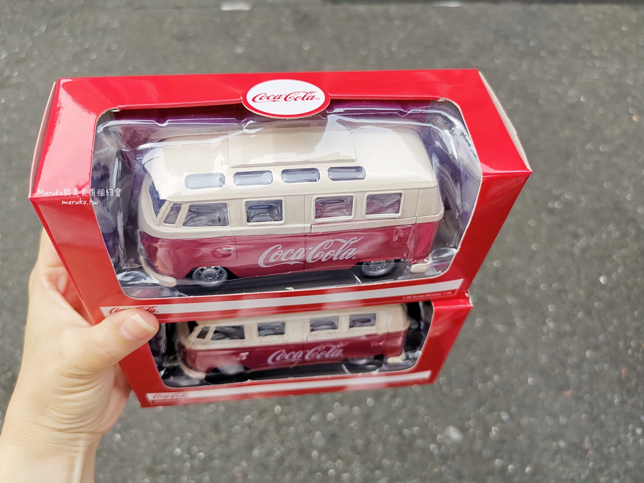 【全家便利商店】超可愛！麵包車款可樂模型車/可口可樂限量經典模型車加購只要99元 @Maruko(丸子)與美食有個約會