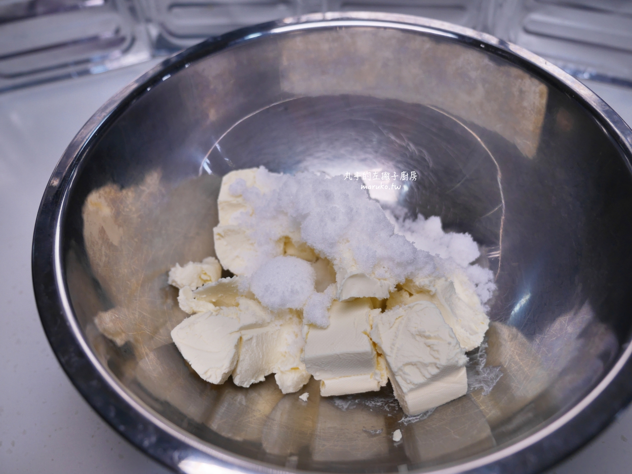 【食譜】巴斯克乳酪蛋糕做法｜免打發、零失敗！攪拌就能完成的濃郁起司蛋糕 @Maruko(丸子)與美食有個約會
