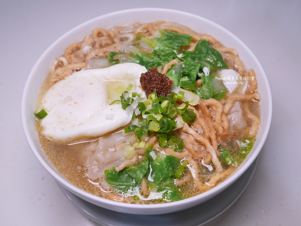 【台南】食在福鍋燒意麵/台南百年老店鴨蛋做的鍋燒意麵/外帶包輕鬆煮 @Maruko(丸子)與美食有個約會
