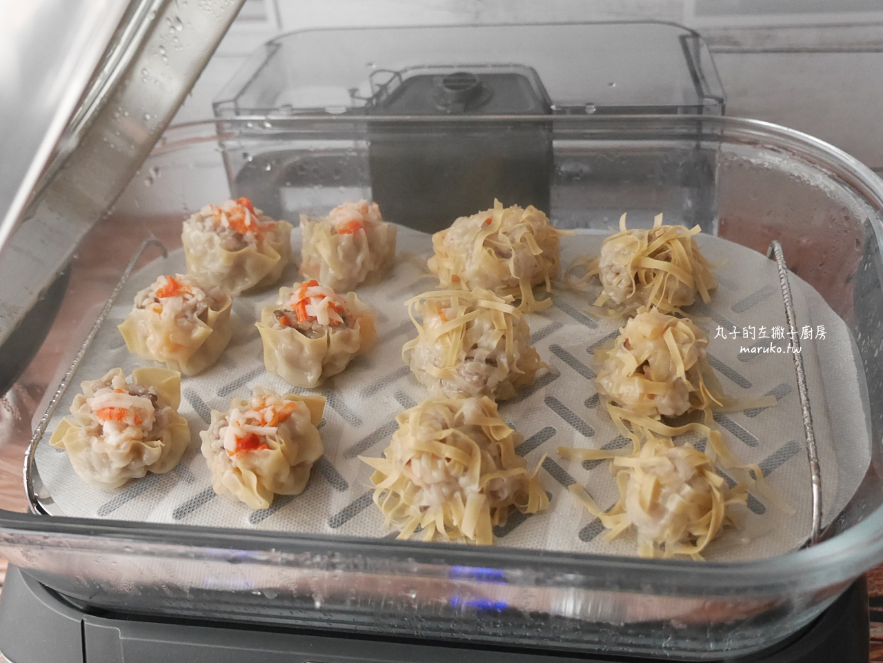 【食譜】中式麵糰基礎！免攪拌機手揉造型饅頭刈包，美膳雅蒸鮮鍋零失敗做法公開 @Maruko(丸子)與美食有個約會