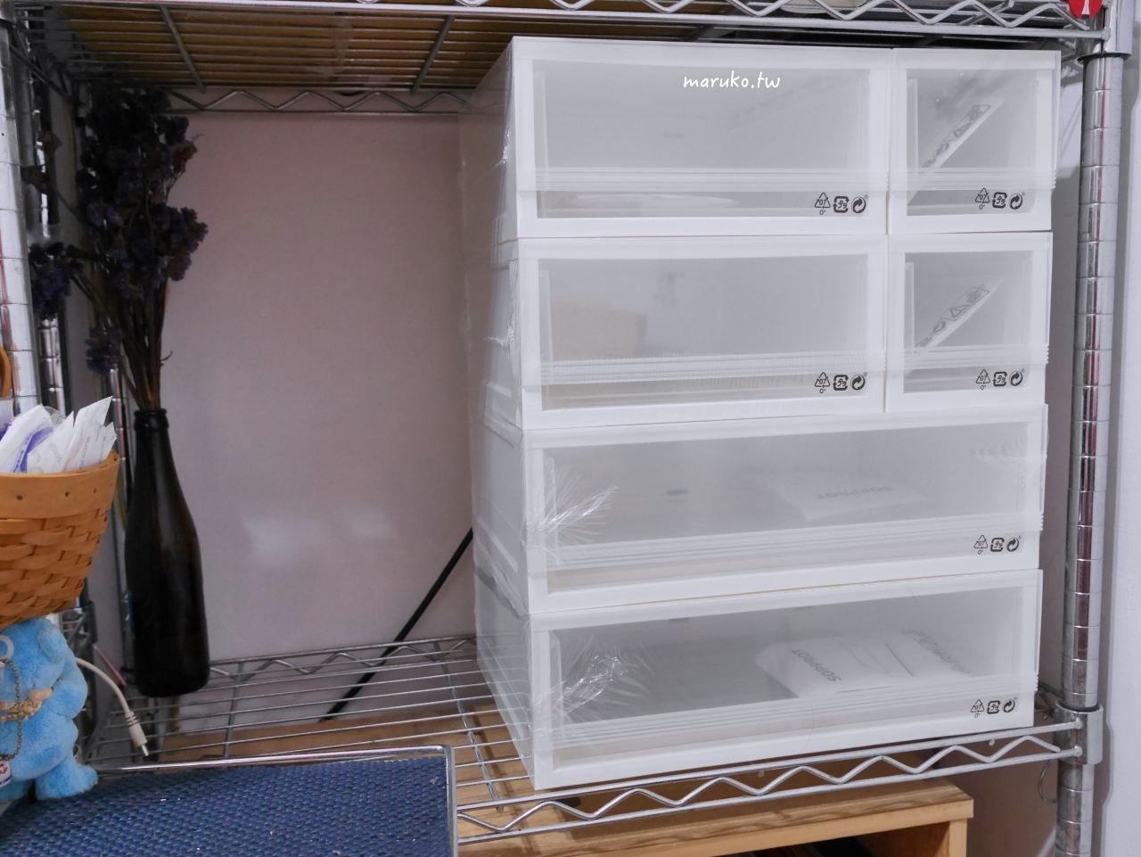 【台北】IKEA 宜家家居 sopprot 組合式抽屜盒 居家收納分享 @Maruko(丸子)與美食有個約會