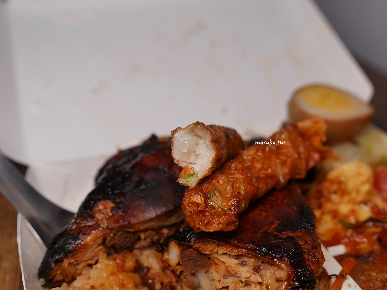 【台北】金銘雞腿魯肉飯 萬華在地隱藏版人氣便當 用中藥滷的黑雞腿 @Maruko(丸子)與美食有個約會 【台北】金銘雞腿魯肉飯 萬華在地隱藏版人氣便當 用中藥滷的黑雞腿 @Maruko(丸子)與美食有個約會