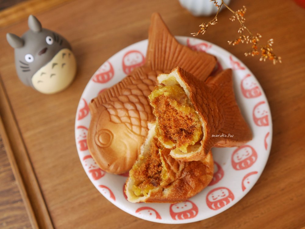日式「麻糬鯛魚燒」麵糊，麻糬感鯛魚燒烤盤鬆餅機食譜分享 @Maruko(丸子)與美食有個約會
