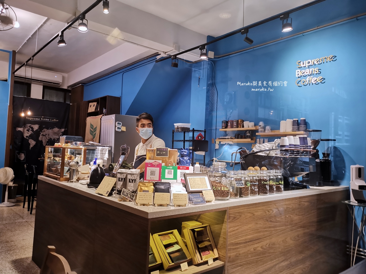 台北 Supreme Beans Coffee  古亭 三溫糖肉桂捲 溫暖小店 手沖咖啡 平價咖啡館 @Maruko(丸子)與美食有個約會