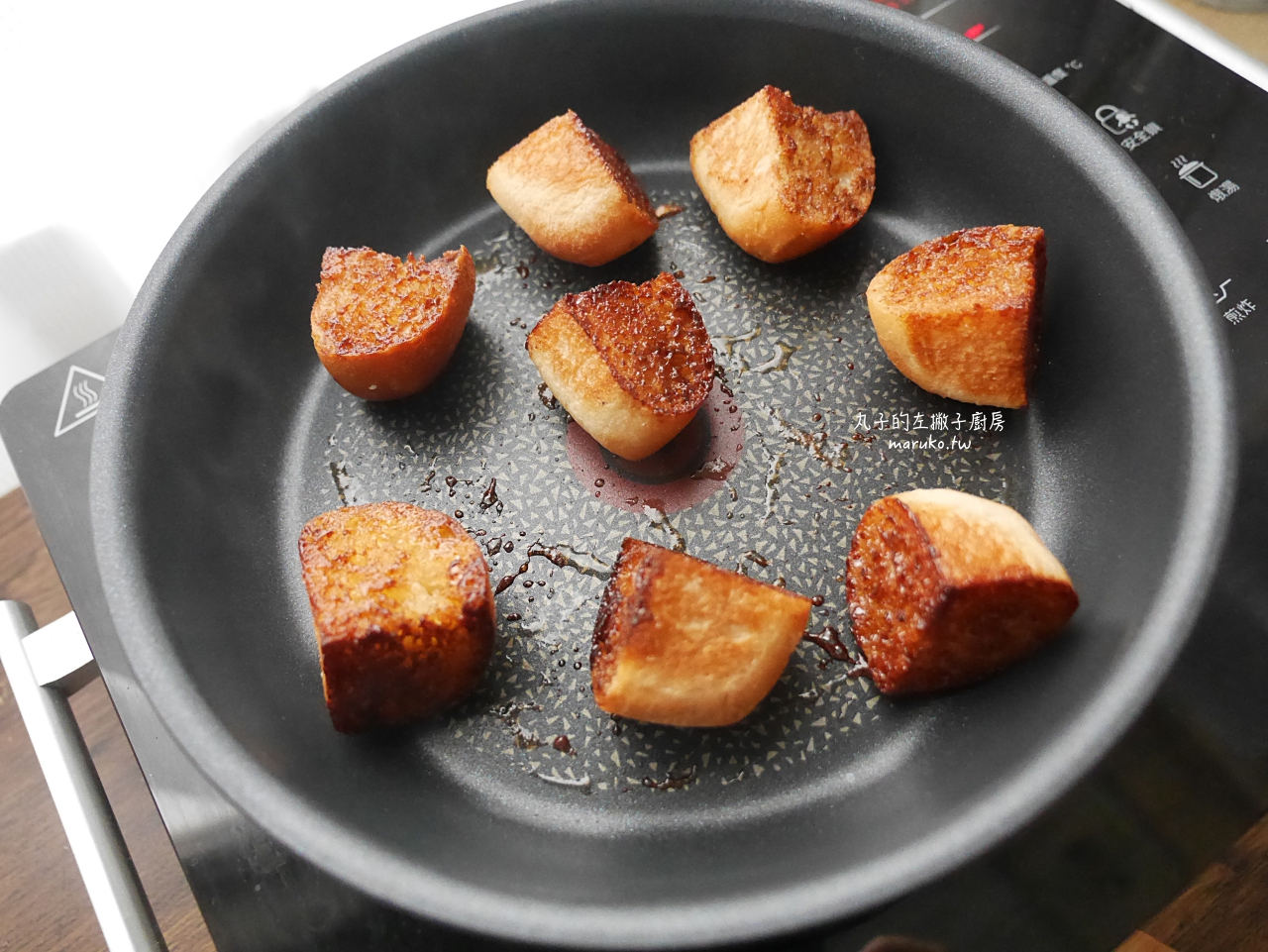 剩吐司救星！自製「焦糖肉桂抹醬」食譜：平底鍋煎出焦糖脆殼，媲美咖啡廳下午茶 @Maruko(丸子)與美食有個約會