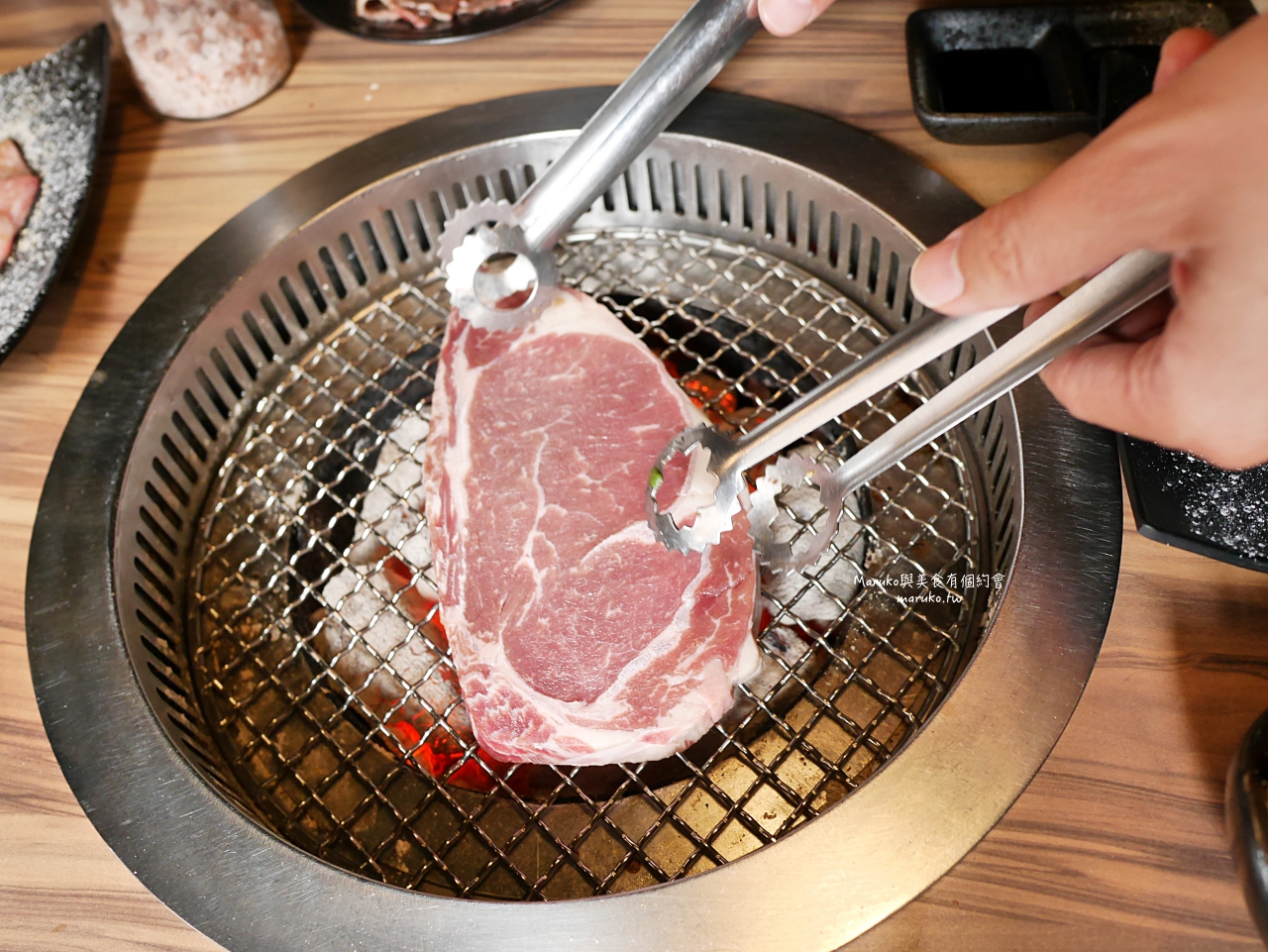 【桃園美食】和東燒肉屋｜百元午間燒肉定食，招牌牛舌七吃拼盤一次滿足 @Maruko(丸子)與美食有個約會