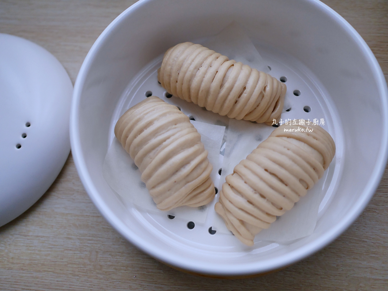 【饅頭食譜】爆漿黑糖饅頭一次學會！可愛毛線球造型＋黑糖流心做法 @Maruko(丸子)與美食有個約會