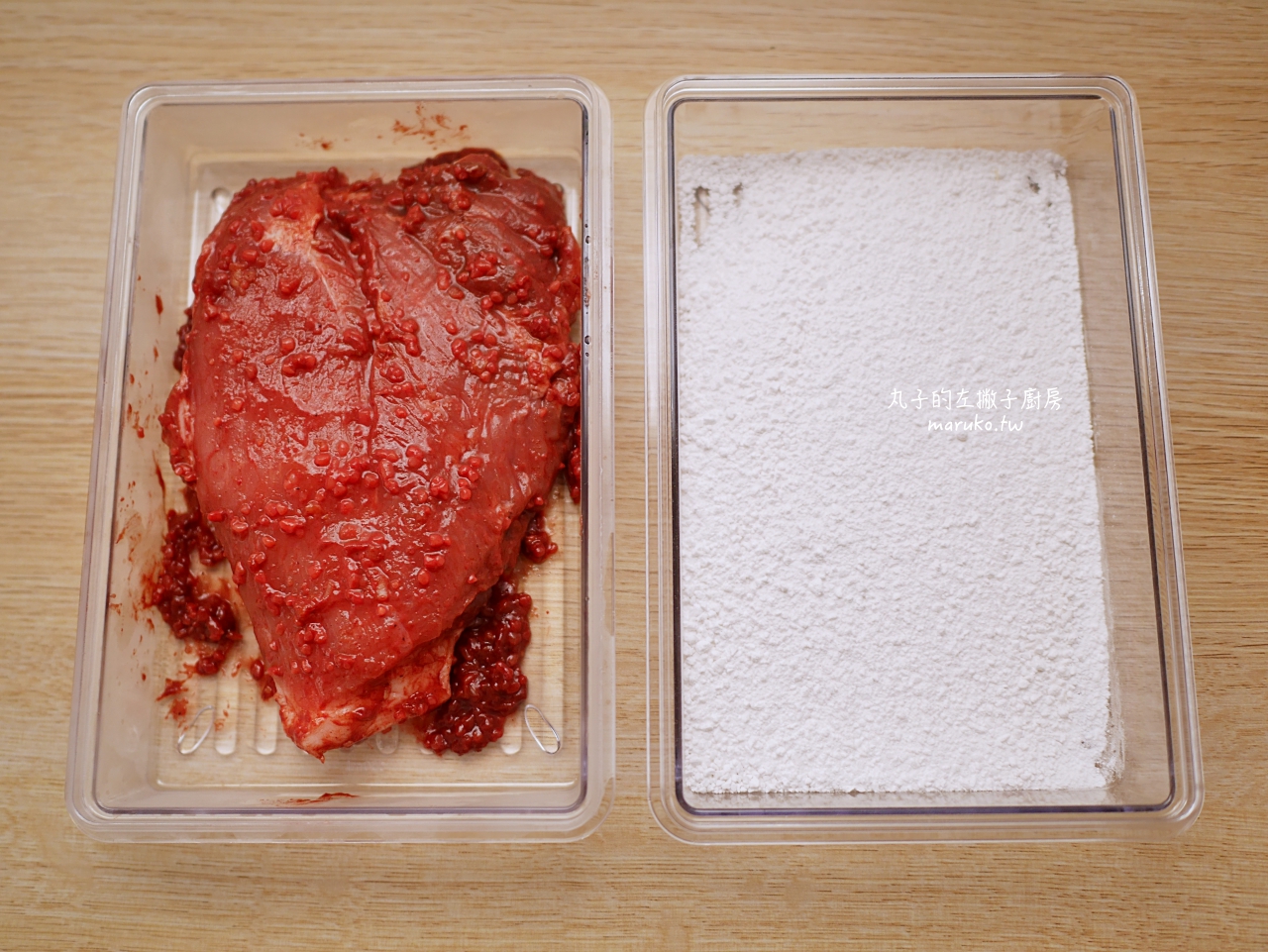 【食譜】炸紅燒肉 紅糟肉這樣做半天就入味的氣炸鍋食譜做法只要15分鐘 @Maruko(丸子)與美食有個約會