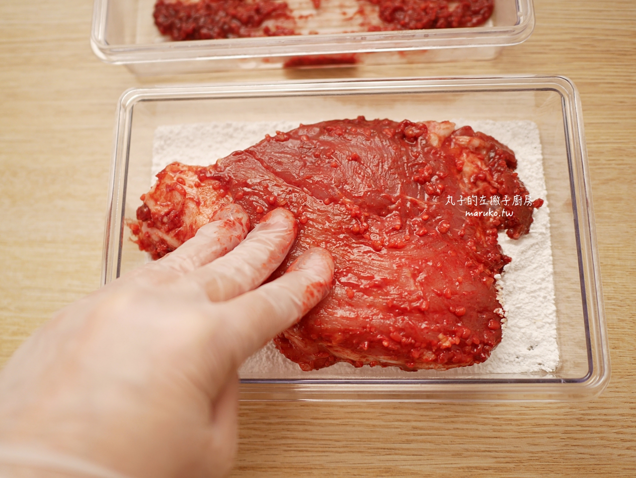 【食譜】炸紅燒肉 紅糟肉這樣做半天就入味的氣炸鍋食譜做法只要15分鐘 @Maruko(丸子)與美食有個約會