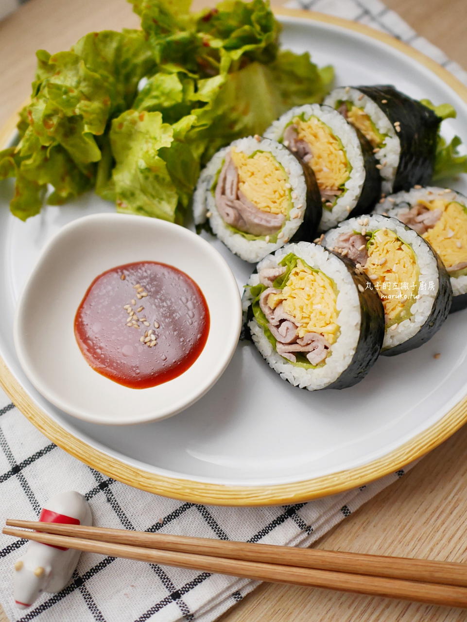 【韓式料理】7款紫菜飯捲做法｜烤肉紫菜捲、雞蛋捲、麻藥飯捲簡單學 @Maruko(丸子)與美食有個約會