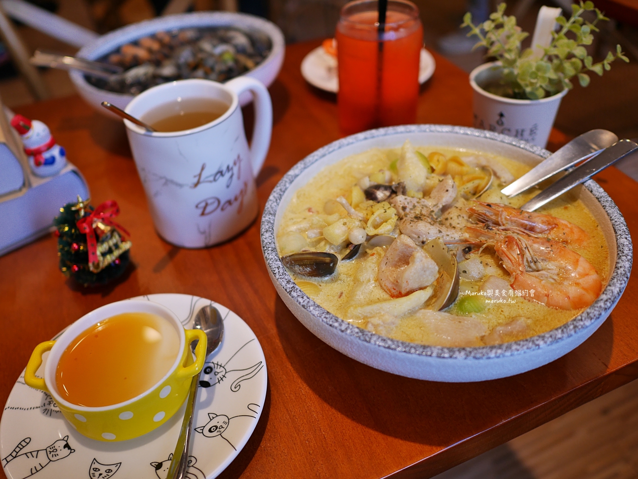 【桃園】義匠義式湯麵 全台首家義式湯麵專門店 五種醬汁 用料豐富 義大利麵推薦 @Maruko(丸子)與美食有個約會