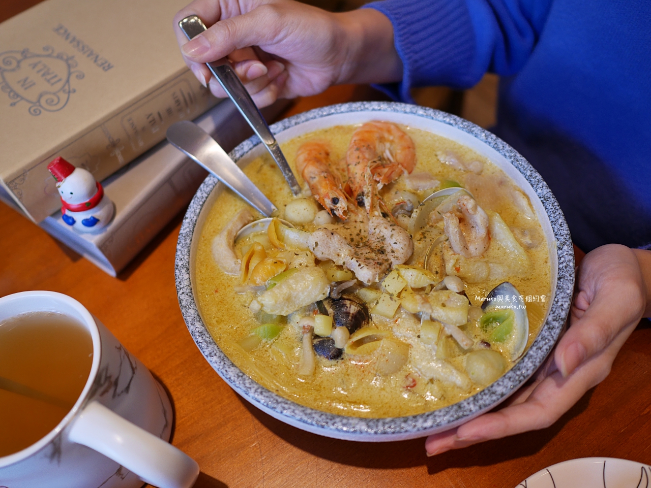 【桃園】義匠義式湯麵 全台首家義式湯麵專門店 五種醬汁 用料豐富 義大利麵推薦 @Maruko(丸子)與美食有個約會