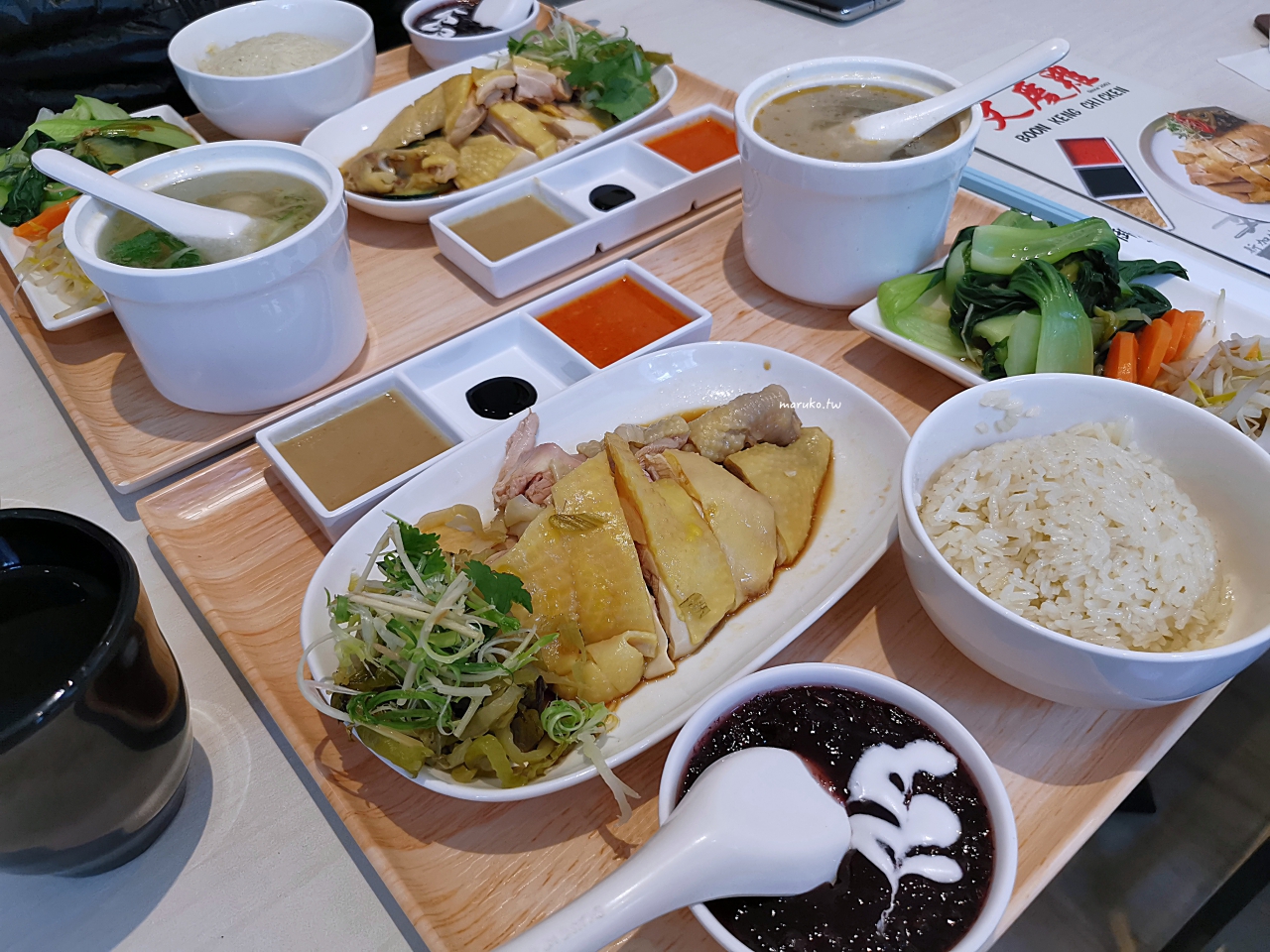 【台北】文慶雞 一賣20年新加坡海南雞飯老店,搬遷風味重現 @Maruko(丸子)與美食有個約會
