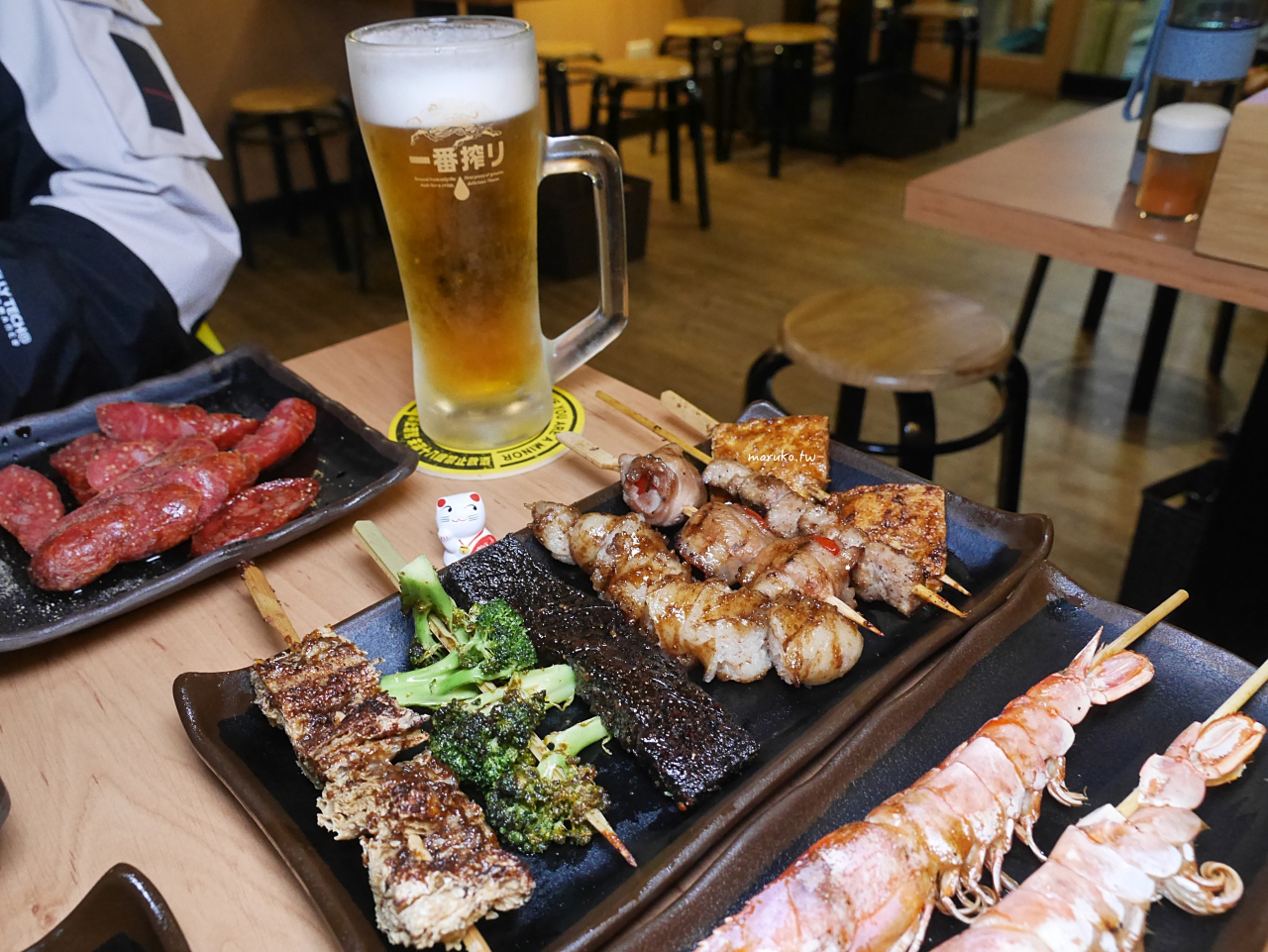 【台北】柒息地串燒居酒屋 東區平價秘醬串燒只要19元 泡菜免費續 朋友聚餐續攤首選推薦 @Maruko(丸子)與美食有個約會