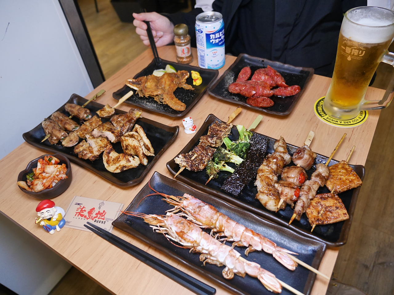 【台北】柒息地串燒居酒屋 東區平價秘醬串燒只要19元 泡菜免費續 朋友聚餐續攤首選推薦 @Maruko(丸子)與美食有個約會